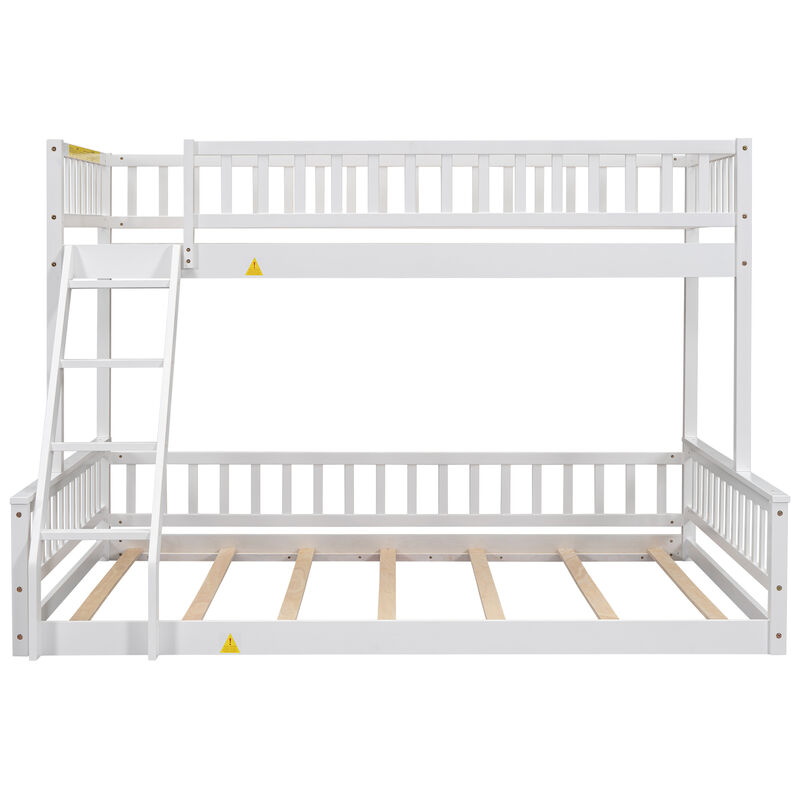 Merax Bunk Bed with Ladder and Guardrails