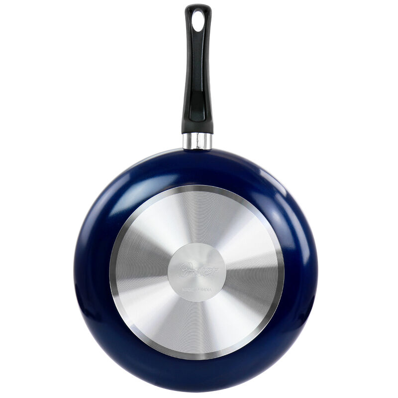 Oster Luneta 11.5 Inch Aluminum Nonstick Frying Pan in Blue