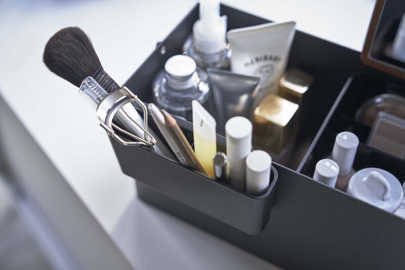 Makeup Organizer with Mirror