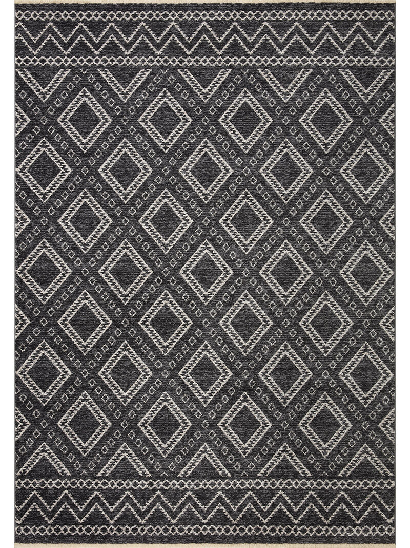 Vance VAN05 Charcoal/Dove 7'10" x 10' Rug