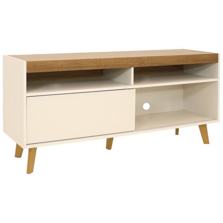 Sunnydaze Mid-Century Modern TV Stand Console for 58" TV