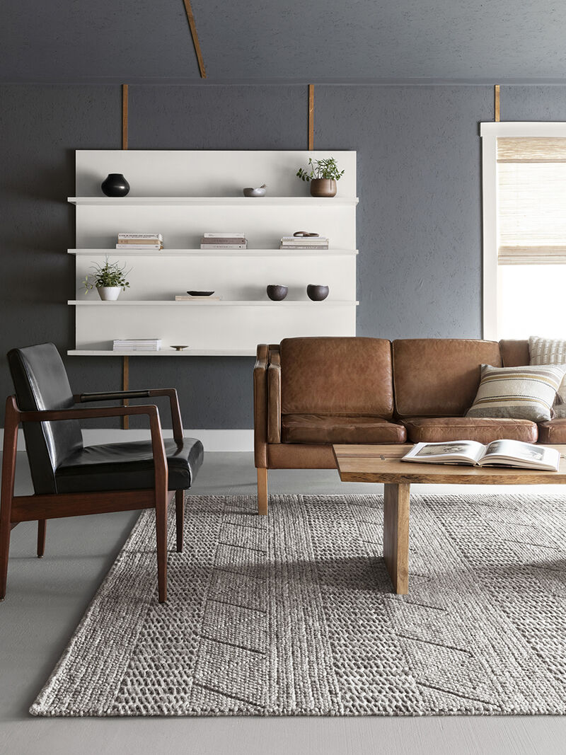 Rowan ROW01 Ash 7'9" x 9'9" Rug