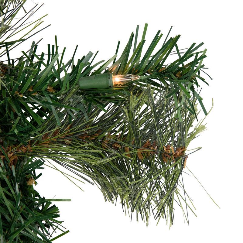 9' x 10" Pre-Lit Oregon Cashmere Pine Artificial Christmas Garland  Clear Lights