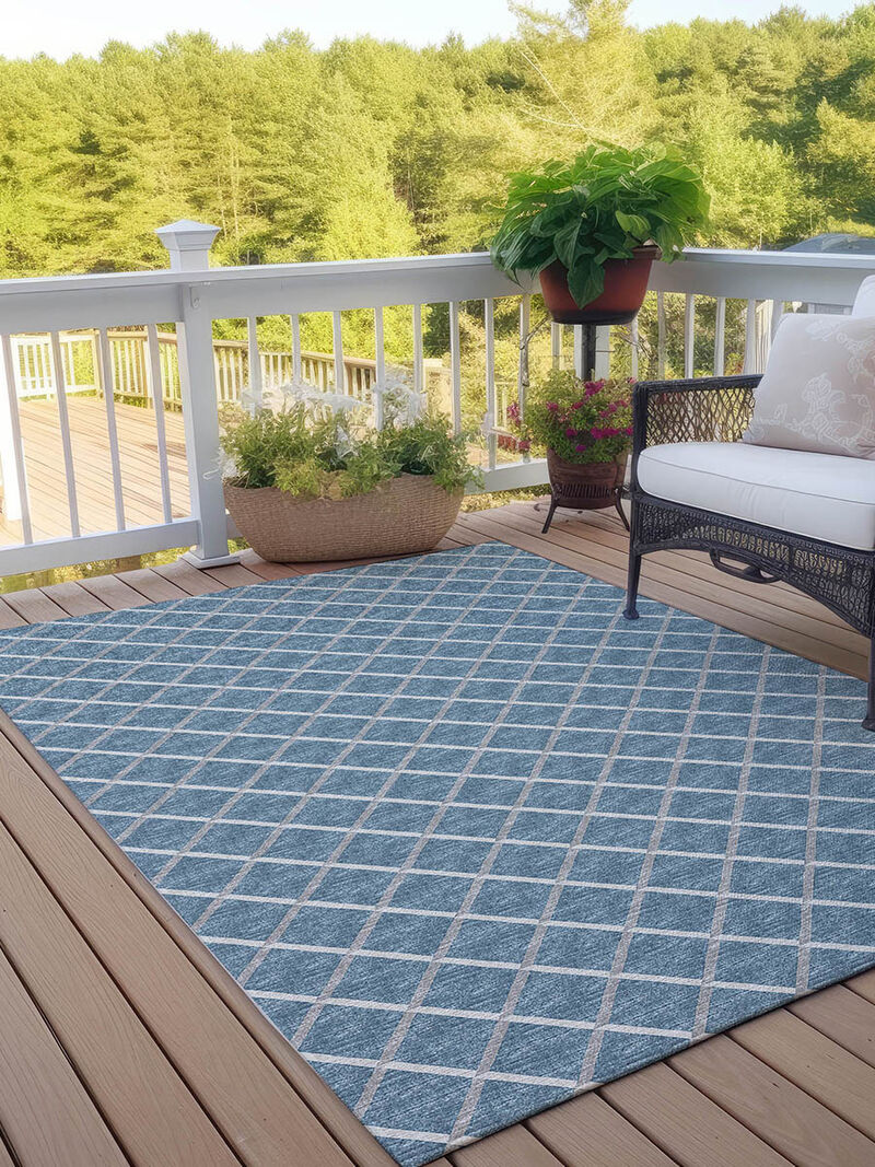 York YO1 Sky Blue 9' x 12' Rug