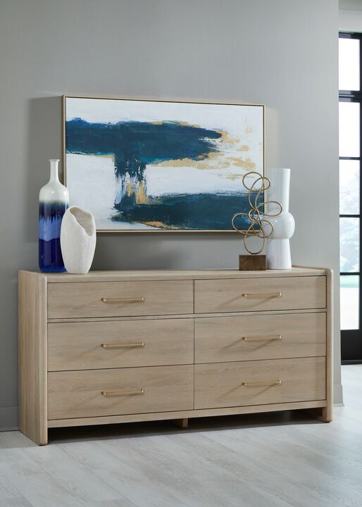 Gardenia Six Drawer Dresser