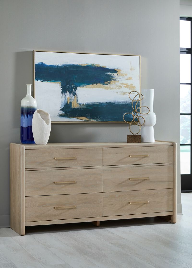 Gardenia Six Drawer Dresser
