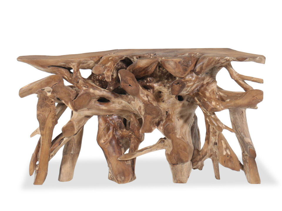 Natural Cypress Root Console