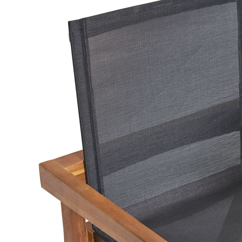 Merax 2 Pieces Dining Chairs for Outdoor Indoor