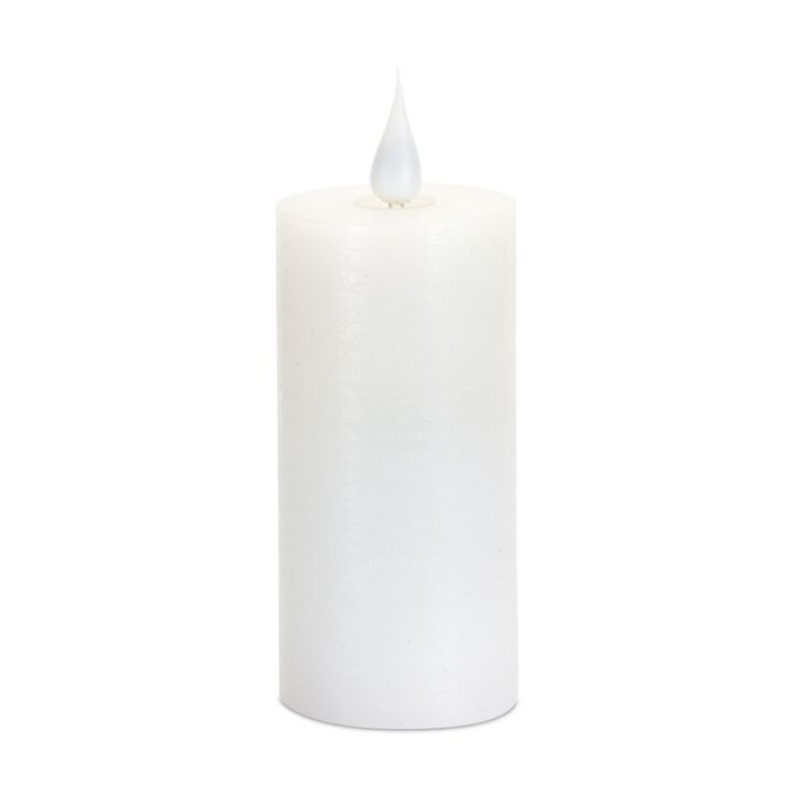 LED Candle 1.75"D x 4"H Wax/Plastic 2 AA Batteries Not Included