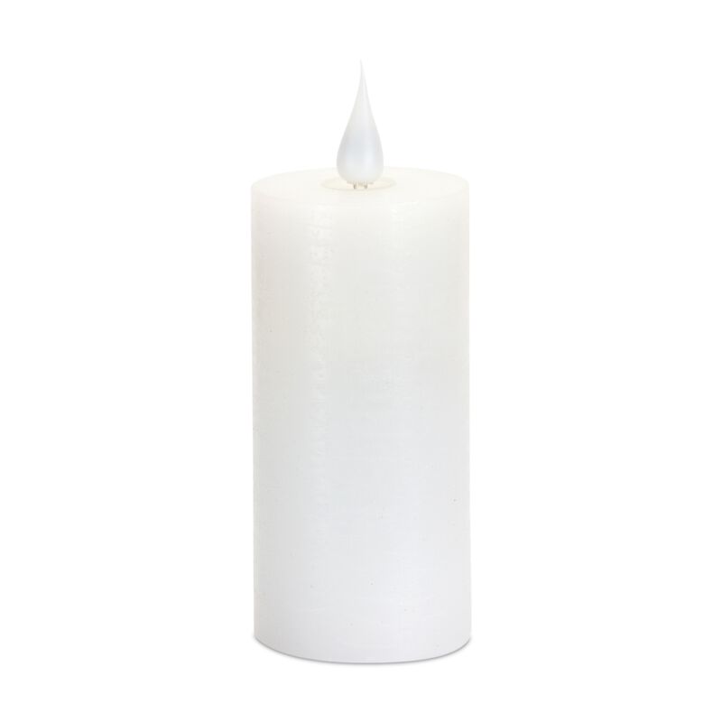 LED Candle 1.75"D x 4"H Wax/Plastic 2 AA Batteries Not Included