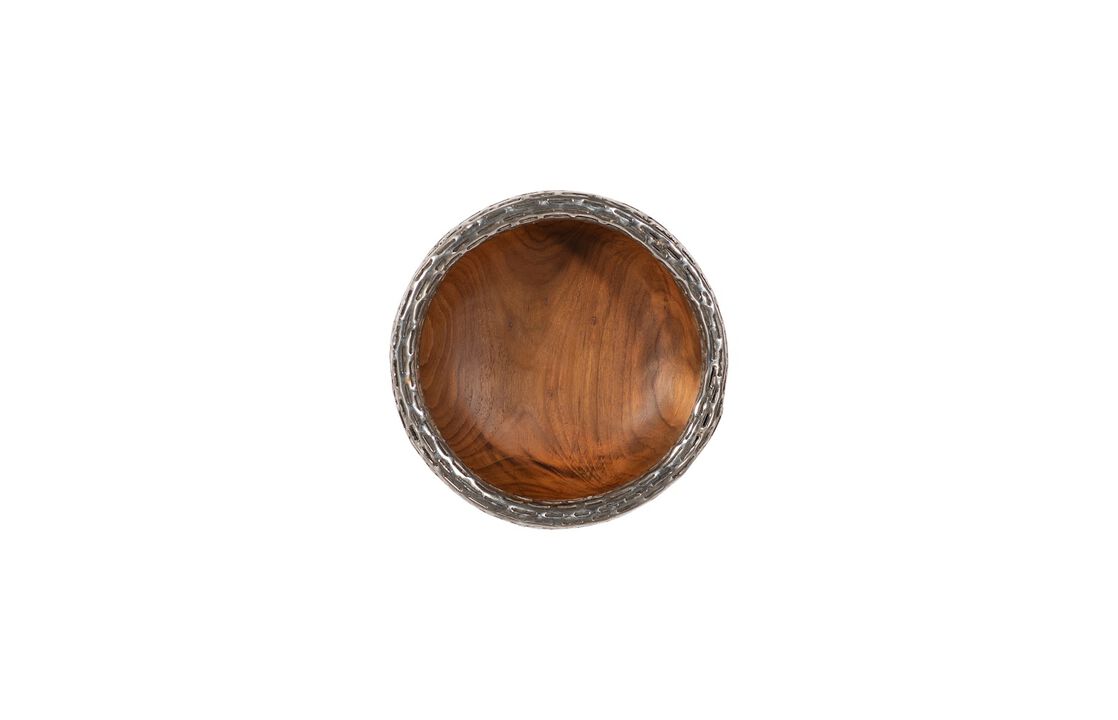 Teak Wood Bowl Extra Small Wall Art