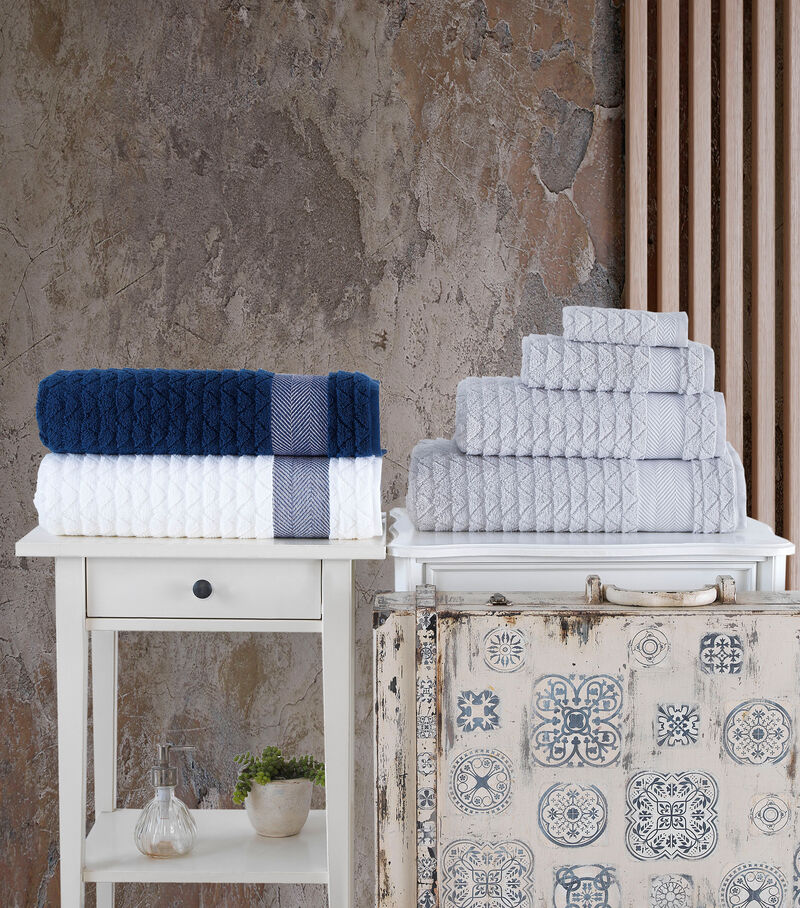 Brooks Brothers Herringbone 3 pcs Towel Set