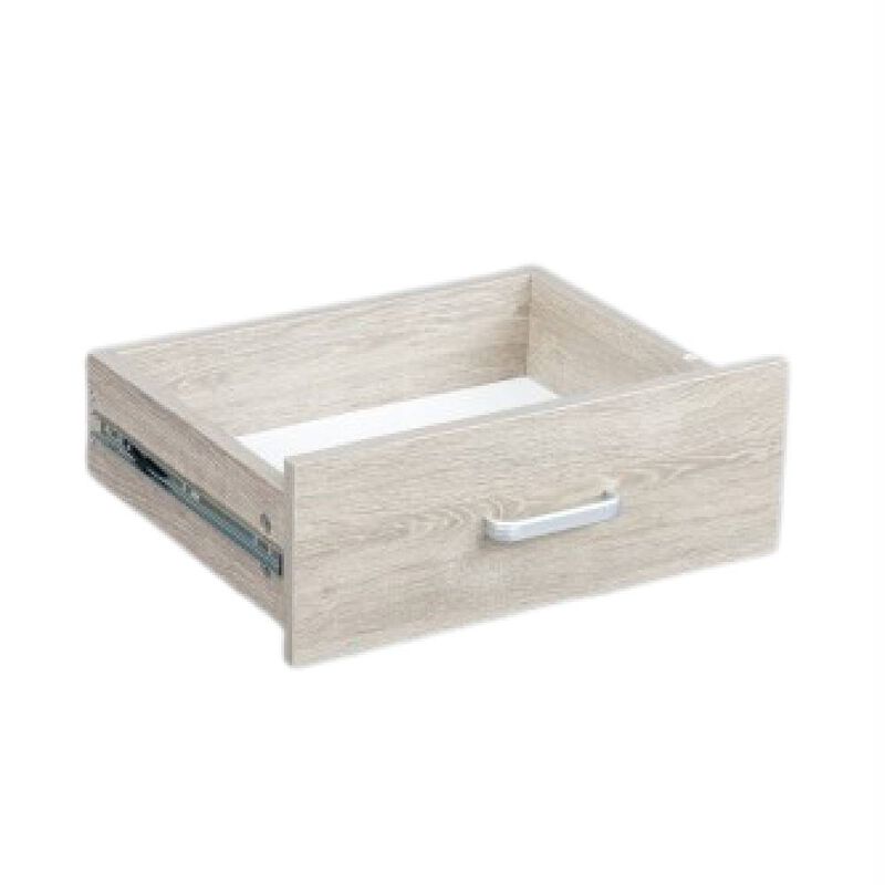 Two-Layer Computer Desk with Drawer Modern & Space-Saving Workstation for Home Office