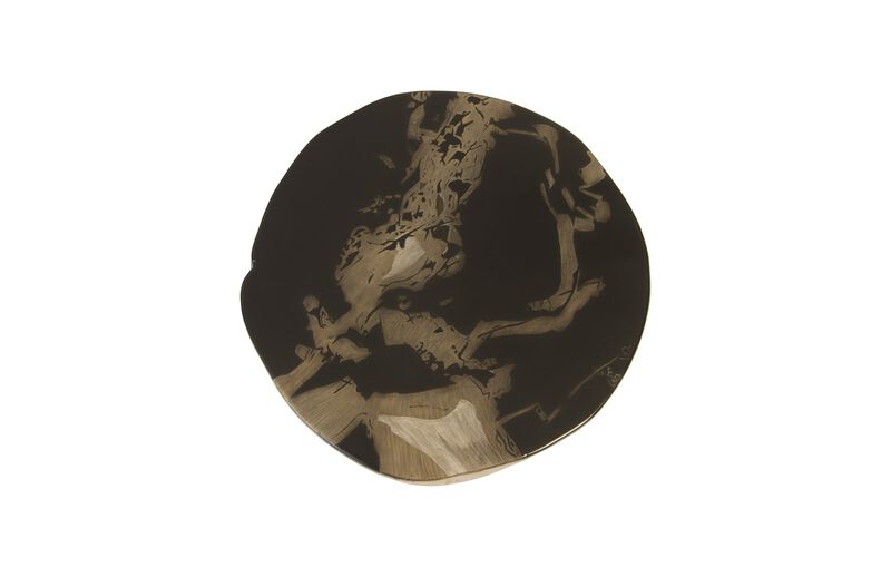 Cast Petrified Wood Stool
