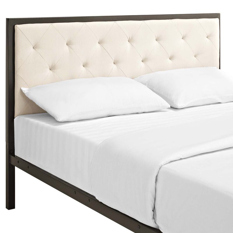 Modway - Mia Queen Fabric Bed