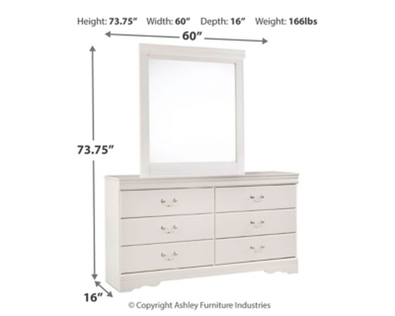 Anarasia Dresser and Mirror
