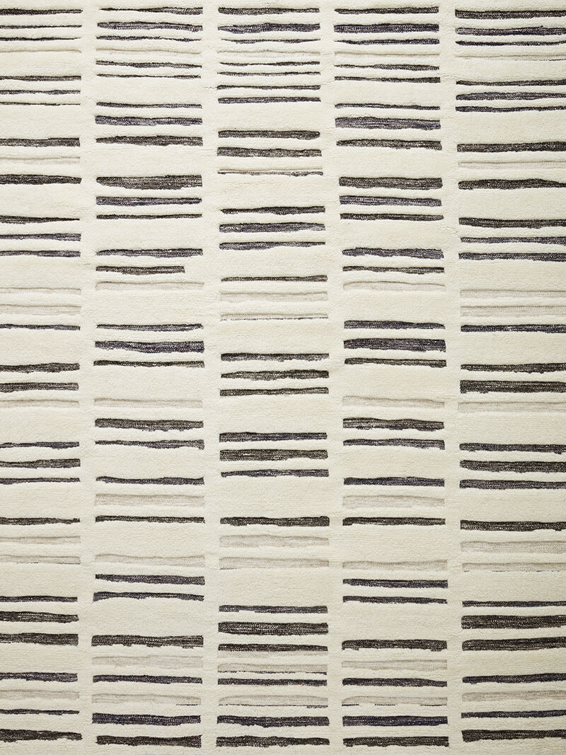 Bennett BEN01 Ivory/Charcoal 7'9" x 9'9" Rug