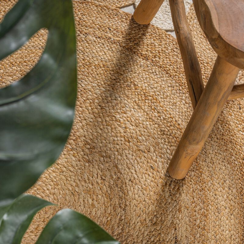 Ayana Two Tone Jute Hippy Area Rug