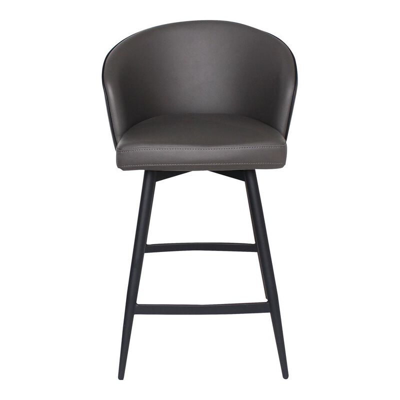 Moe's Home Collection Webber Counter Stool Charcoal