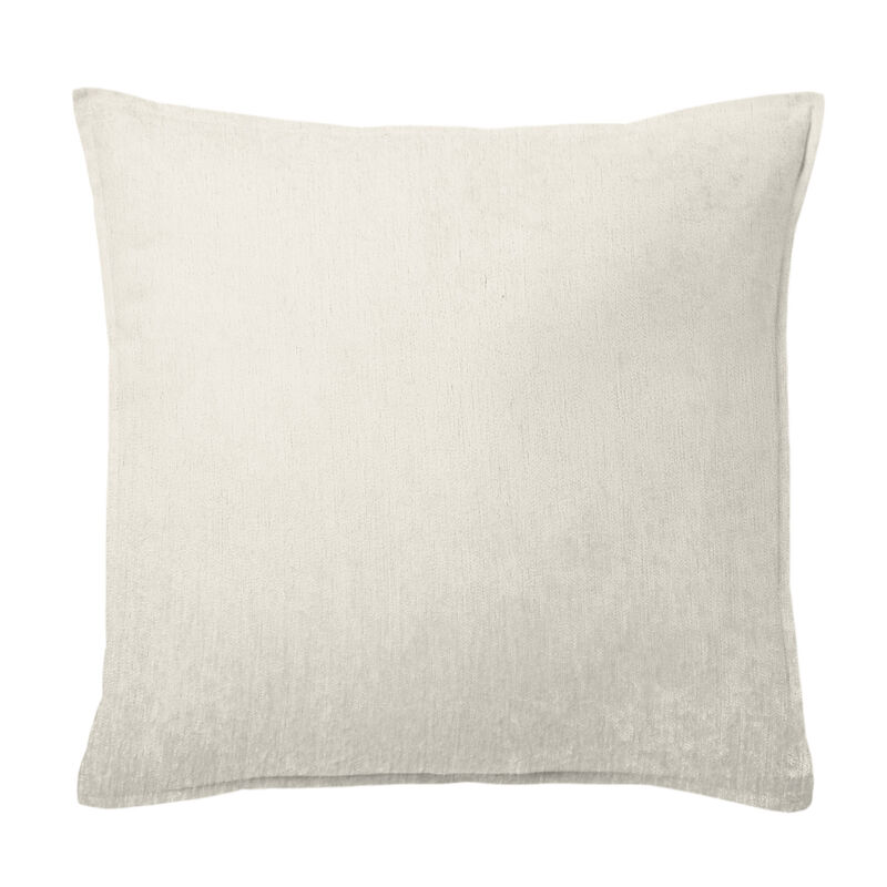 6ix Tailors Fine Linens Juno Velvet Ivory Decorative Throw Pillows
