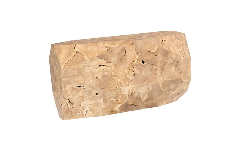 Prism Bleached Console Table