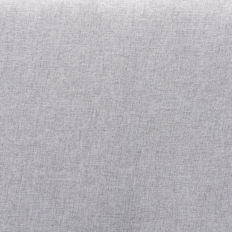 Baxton Studio Abner Modern Transitional Grey Fabric Upholstered Wood Twin Size Headboard