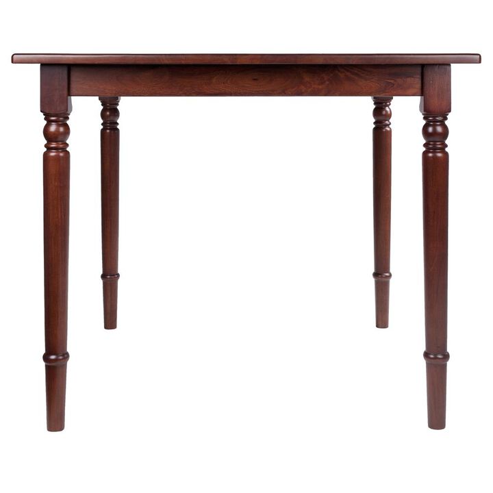 Mornay Dining Table Walnut Finish