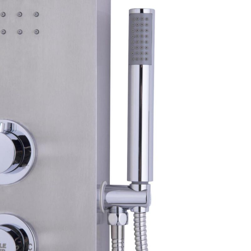 Shower Panel with Massage Jets and Hand Shower for Spa-Like Bathroom Experience