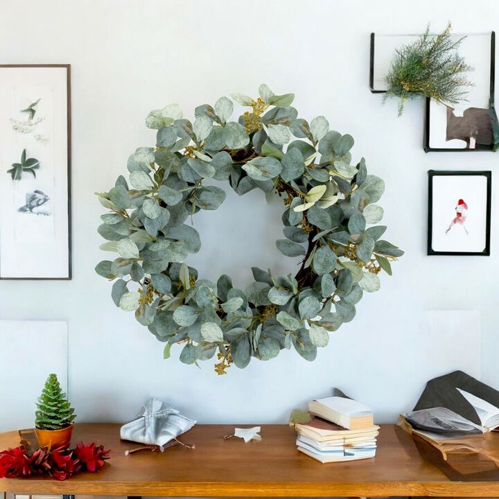 Eucalyptus Wreath for Modern, Rustic, or Seasonal Home Décor