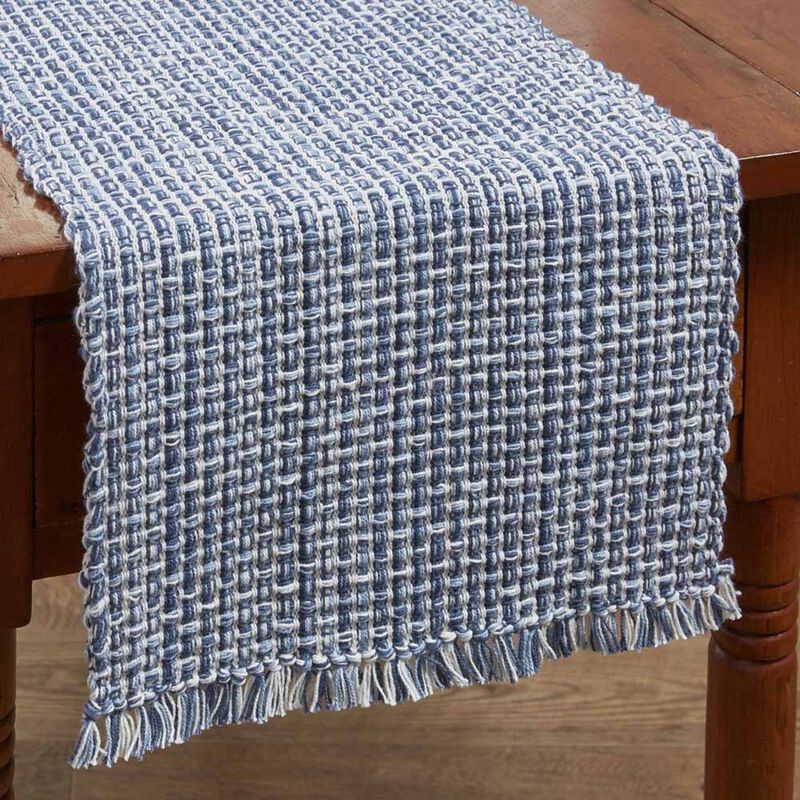 Park Designs Denim Tweed Table Runner 54"L