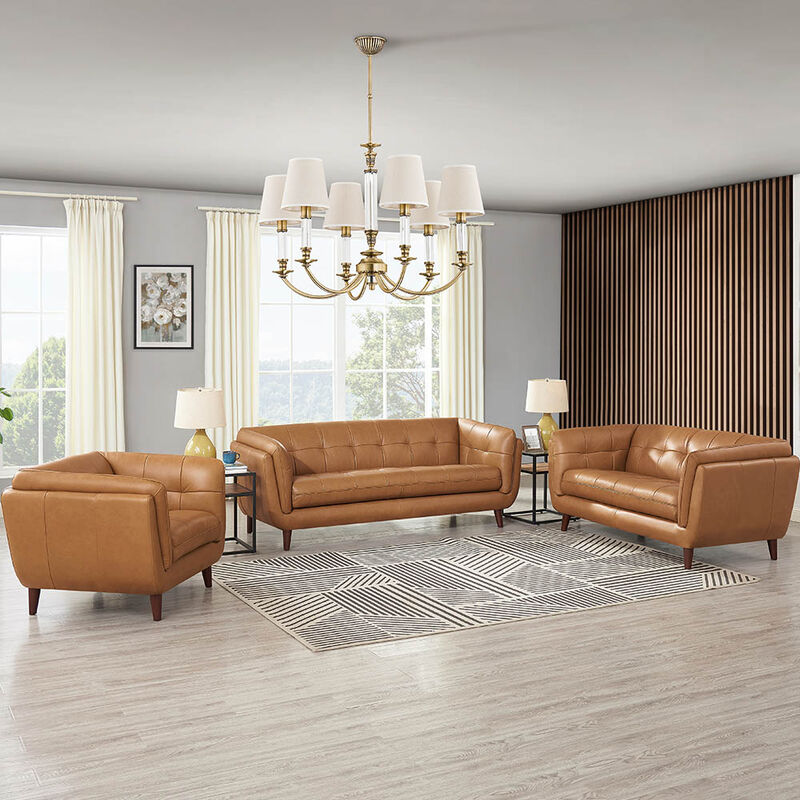 Solana Top Grain Leather Sofa