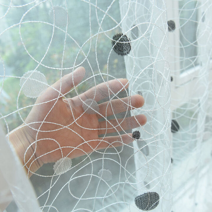 Dolce Mela Sheer Curtains Panel