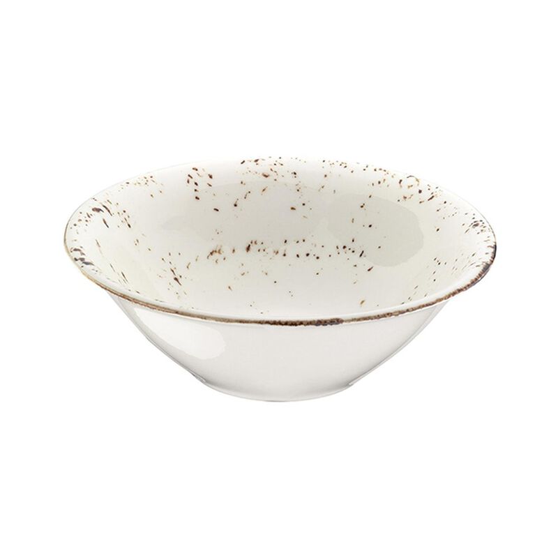 Grain dia.6.25" h:2" 13 oz. Round Decorated Porcelain Bowl (Set of 4)