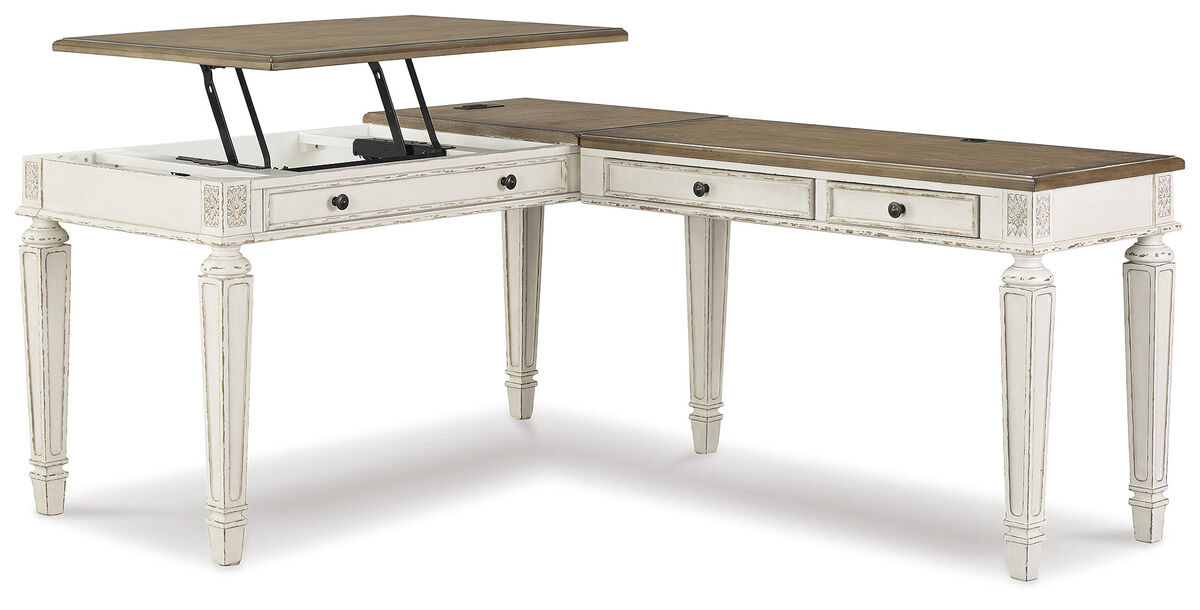 Realyn 2-Piece Home Office Lift-Top Desk
