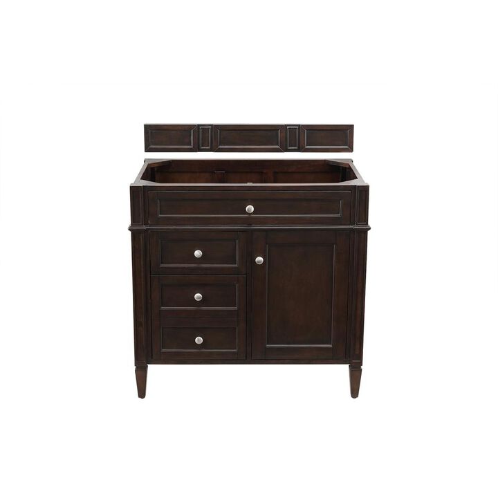 James Martin Vanities Brittany 36 Burnished Mahogany Single Vanity