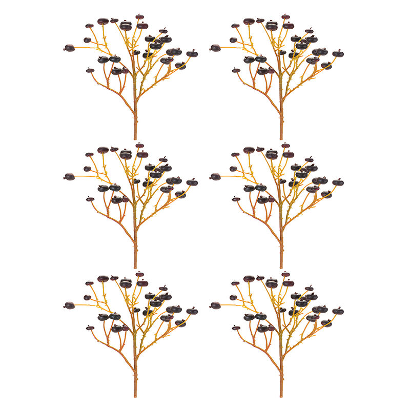 Berry Spray Set of 6 28''h Foam for Holiday and Seasonal Decor