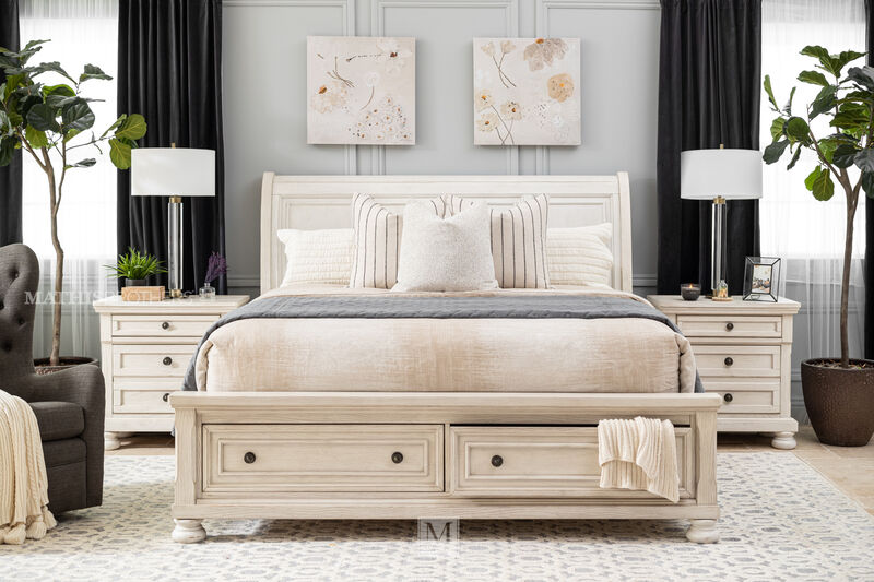 Robbinsdale 2 Drawer Nightstand