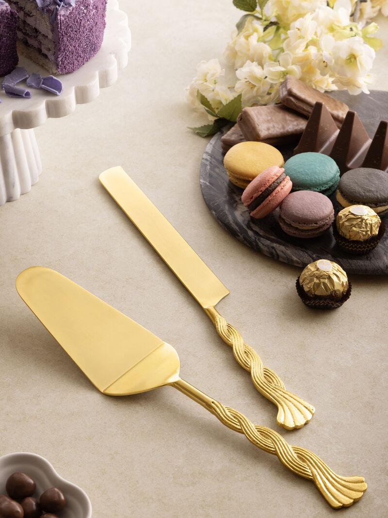 Santiago Cake Servers