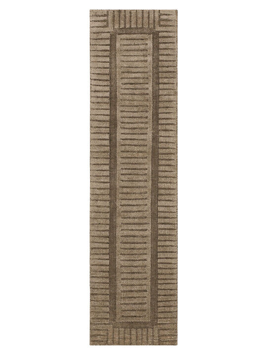 Bobby Berk by Karastan (Series 2) Terra Firma Flint 2' X 8' Rug