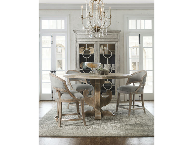 Boheme Garnier Barrel Back Counter Stool