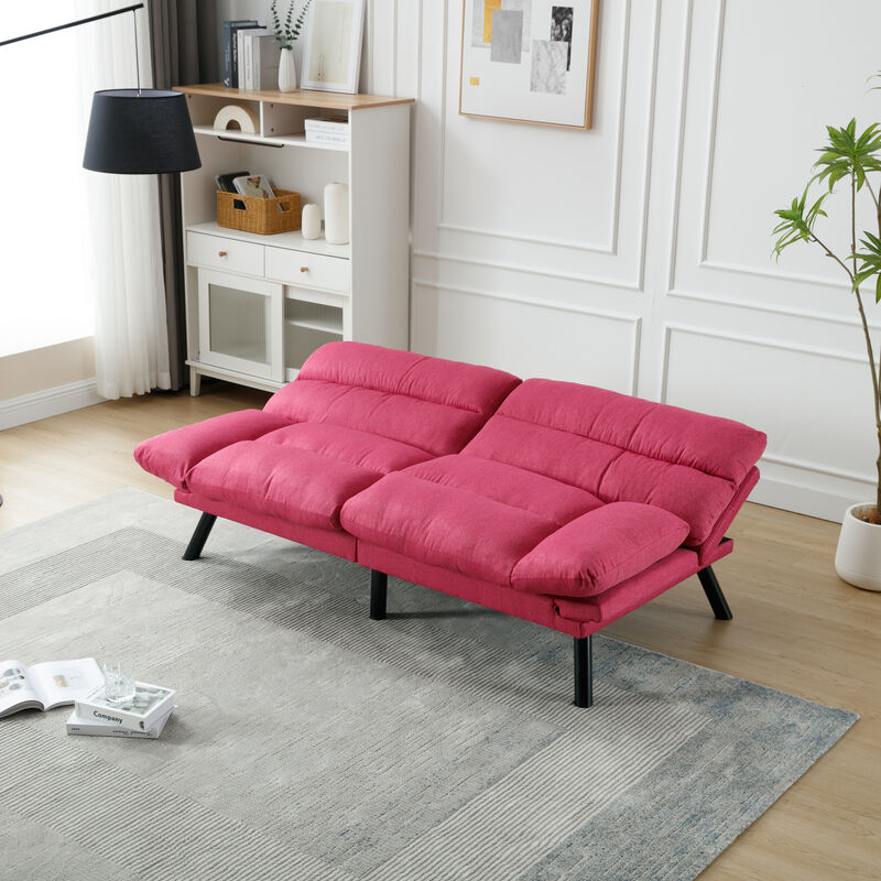 Merax Convertible Fabric Sleeper Sofa Bed
