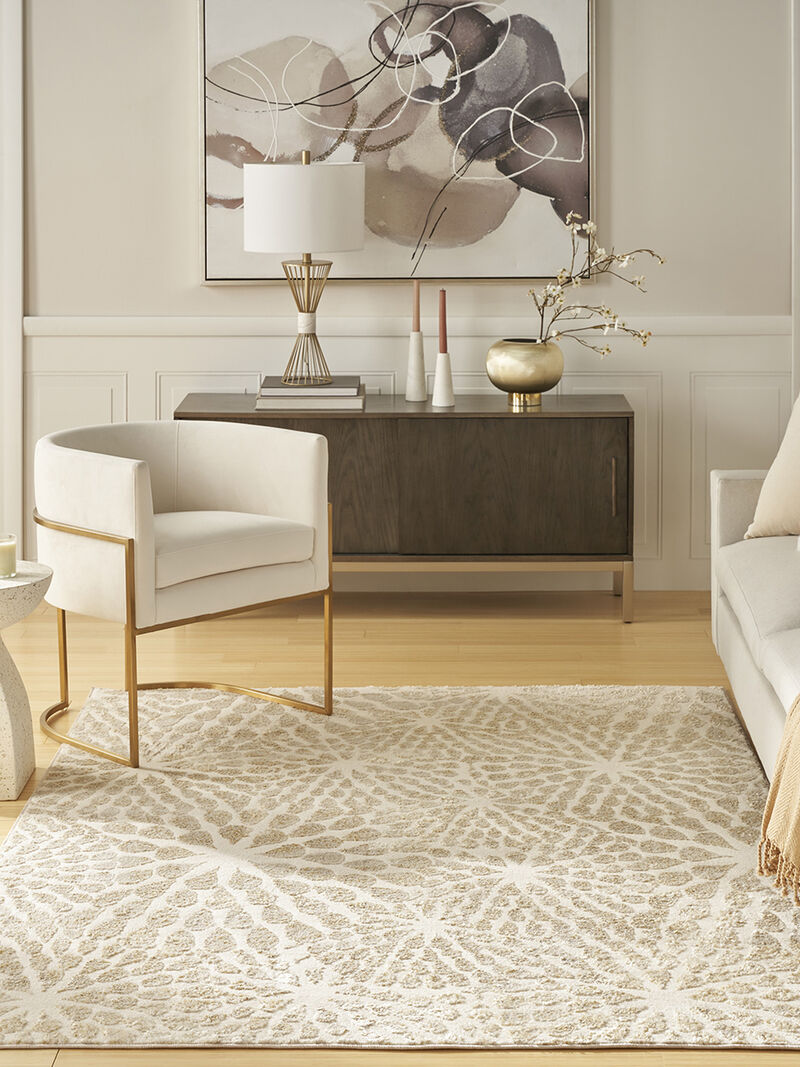 Ambiance AMI02 Ivory/Gold 7'10" x 9'10" Rug