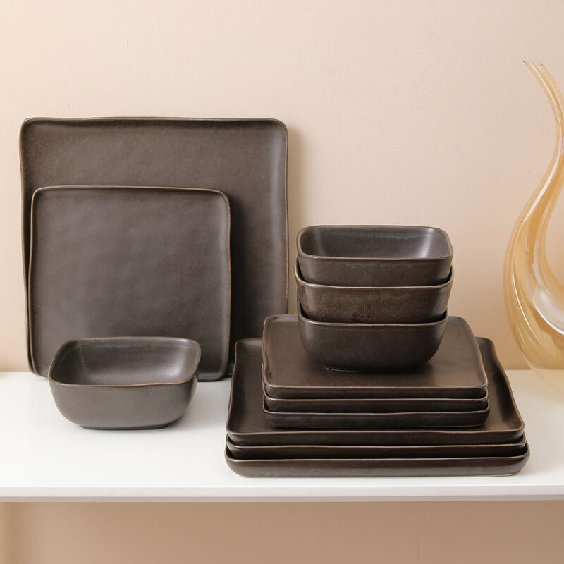 Stone Lain Jonny Stoneware 24 Piece Dinnerware Set