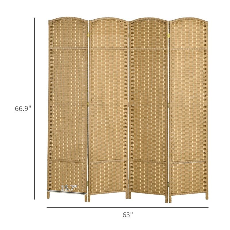 Outdoor Privacy Screen Weather-Resistant Panel for Garden & Deck
