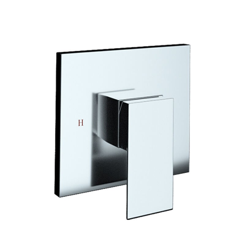 Wall Mounted Shower Faucet In Chrome Plated (Valve Included)
