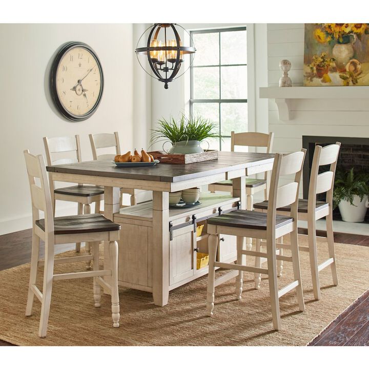 Jofran Counter Height Seven-Piece Dining Set