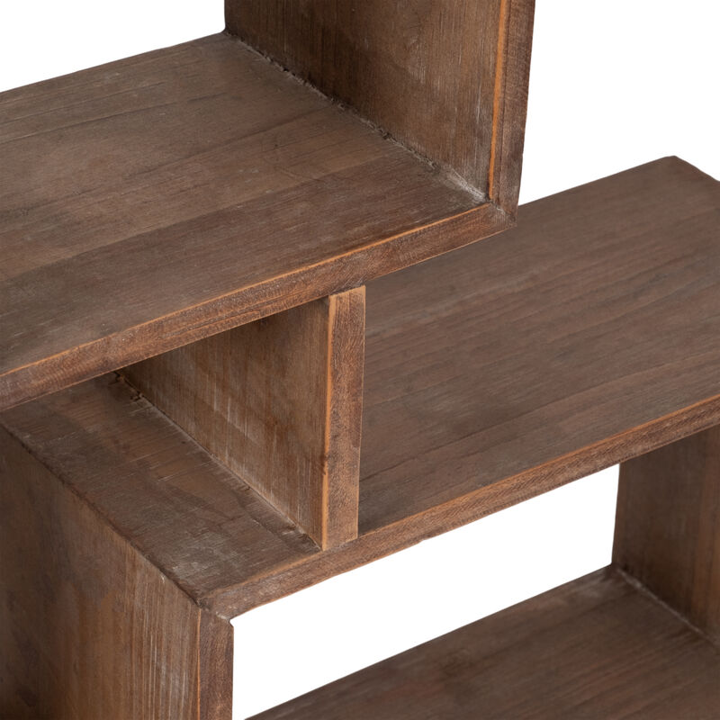 Multi-tier Wall Shelf, Brown