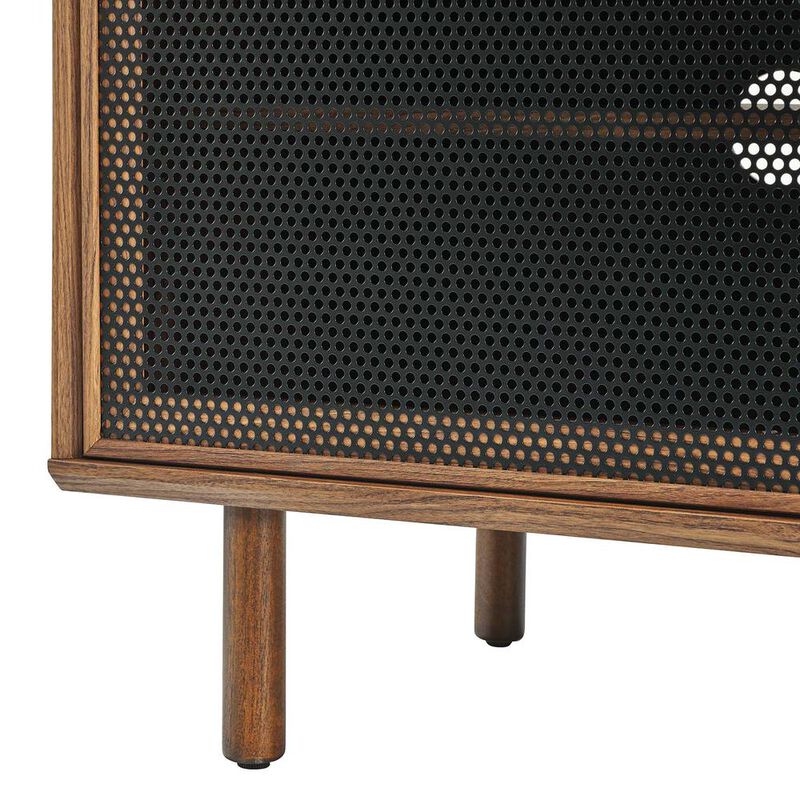 Modway Kurtis 67 TV and Vinyl Record Stand