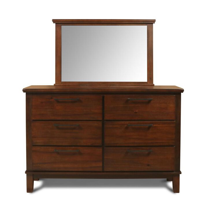 New Classic Furniture Cagney Dresser - Chestnut