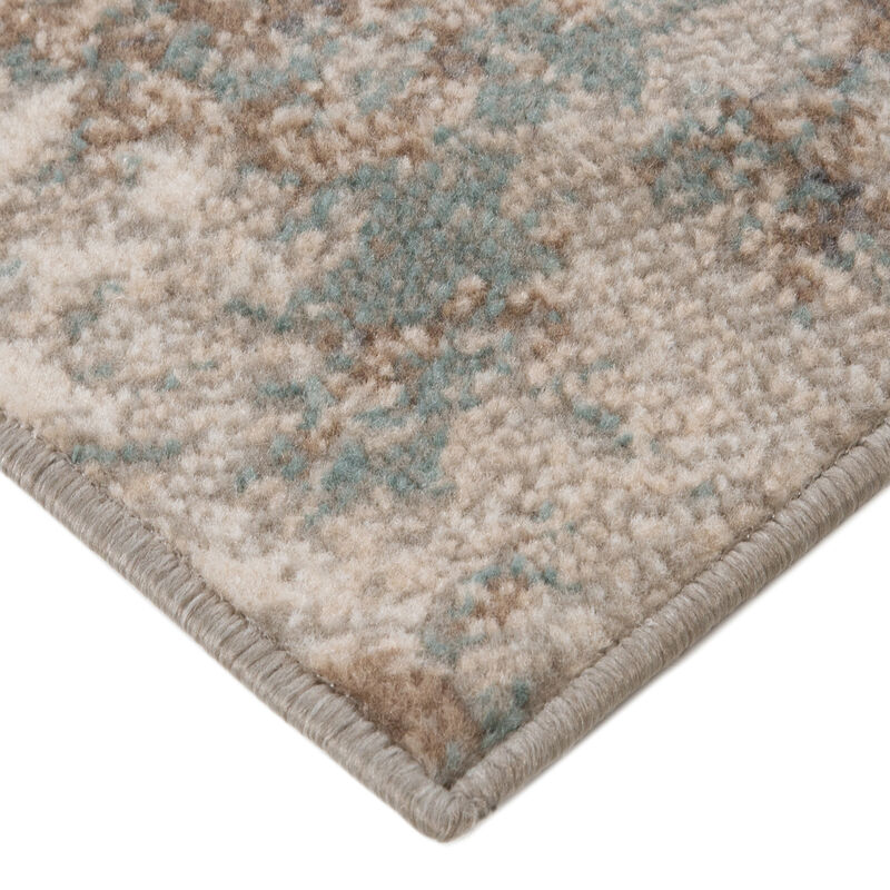 Alpine Bella Light Brown Abstract Area Rug 1'10" x 2'11"